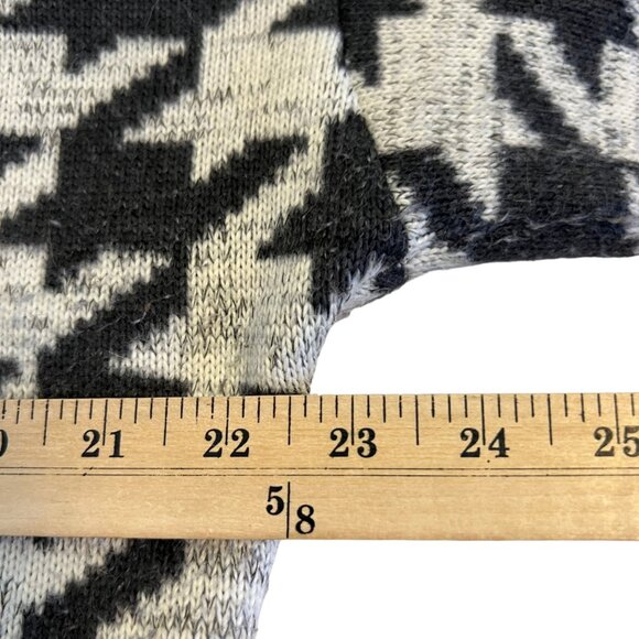 Columbia Chillin Cozy Houndstooth Turtleneck Sweater Size Large - Picture 7 of 10